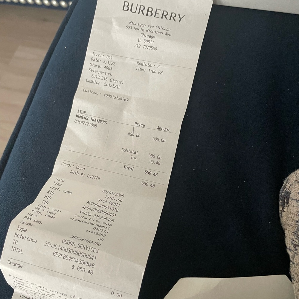 Burberry Shoe Box - Picture 7 of 7